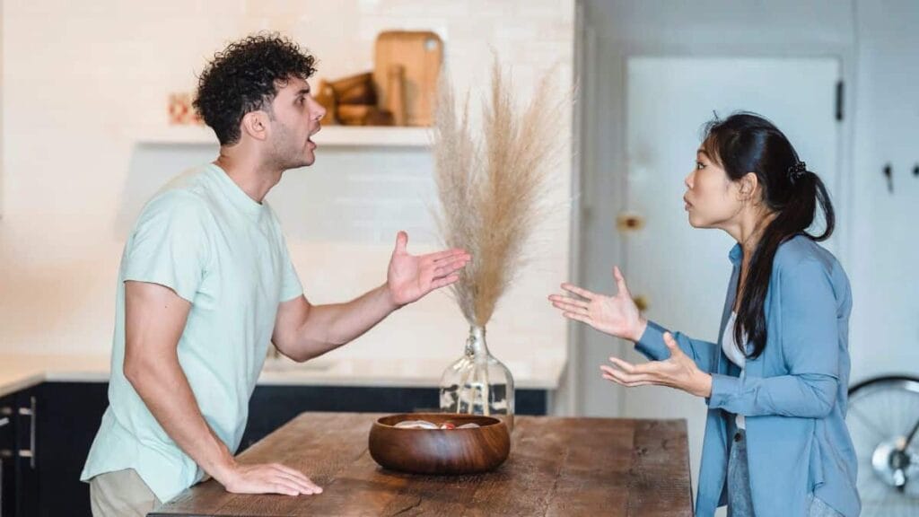 wife keeps on fighting