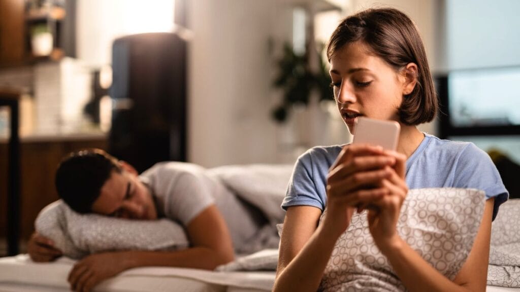 Girlfriend cheating on snapchat