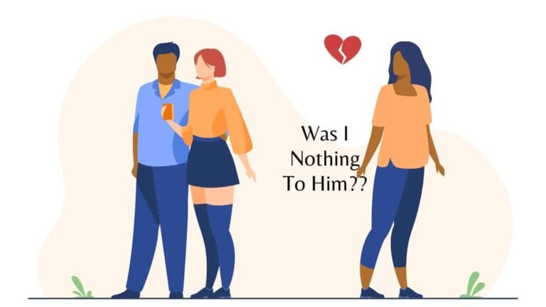 my ex moved on like I was nothing