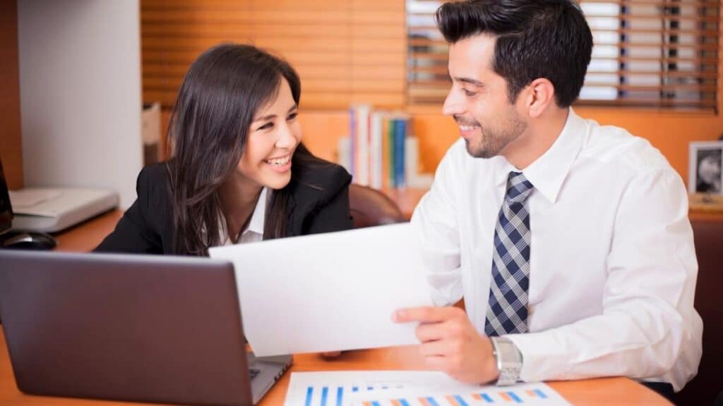 signs of attraction between coworkers