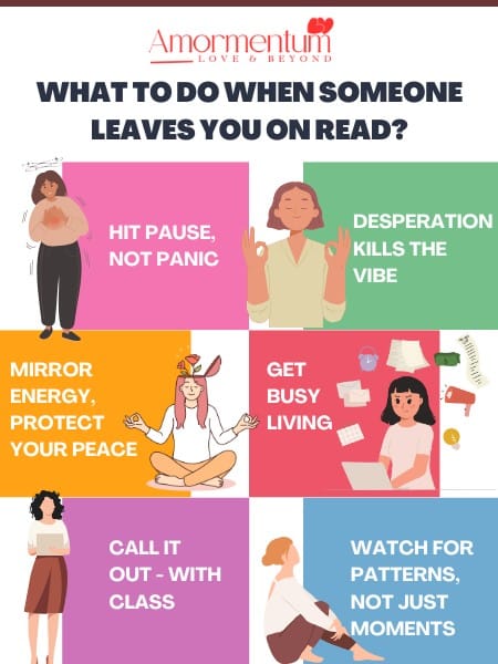 Infographic: What To Do If Someone Leaves You On Read