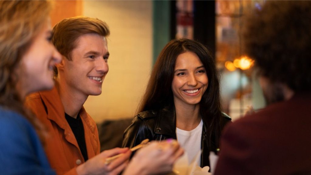 Everyone shares with you because of your likable personality