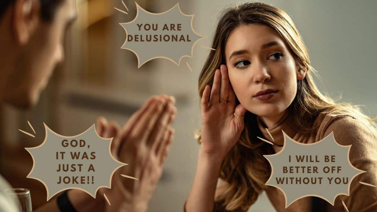 Hurtful things narcissists say to their partners