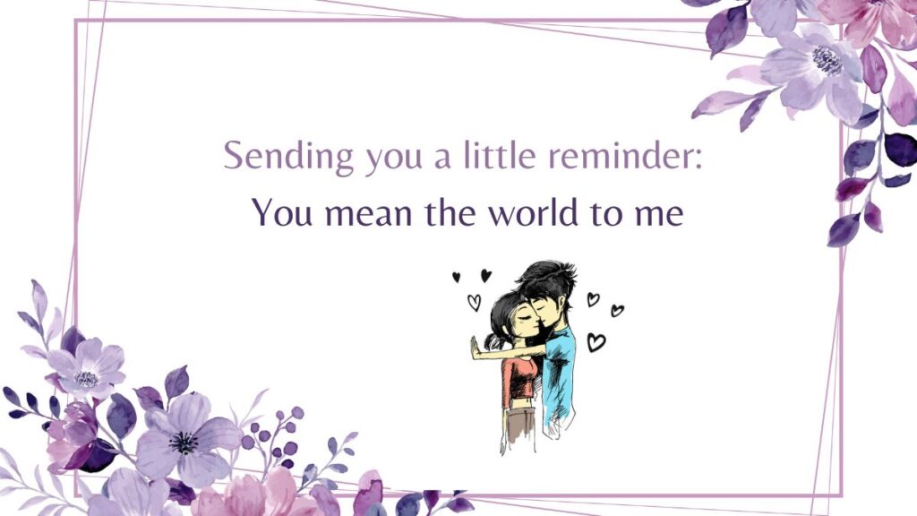 Thinking Of You Messages For Your Boyfriend