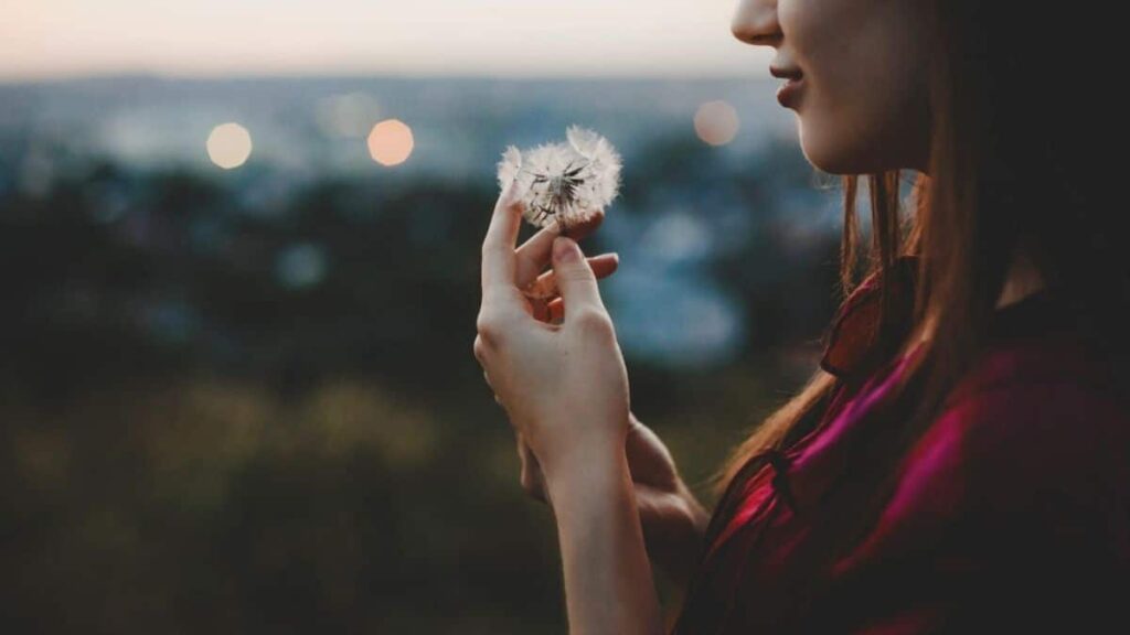 Warm feeling when you think of someone